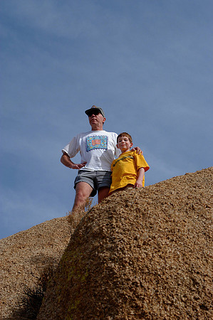 top of rock