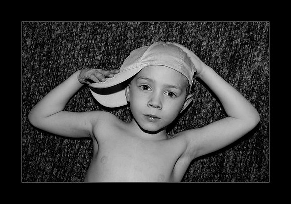 yankees fan b&amp;w