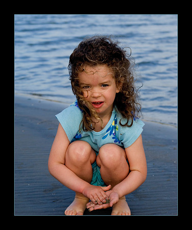 rachel at the beach