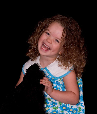rachel  with lucy the puppy clone