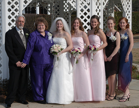 mary, george and their 5 girls