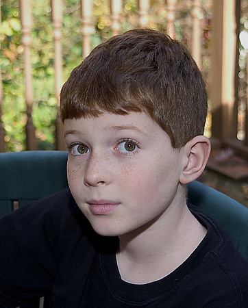 greg's big hazel eyes