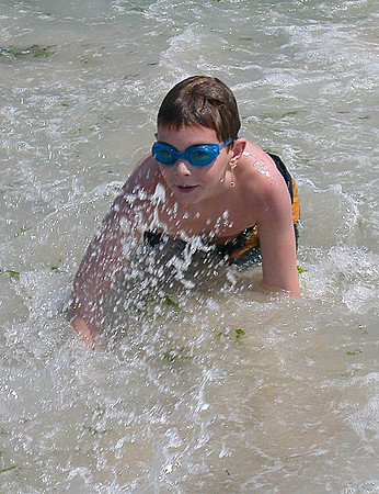 body surfing